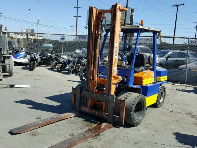 5FG3310254 - 1990 TOYOTA FORKLIFT BLUE photo 2