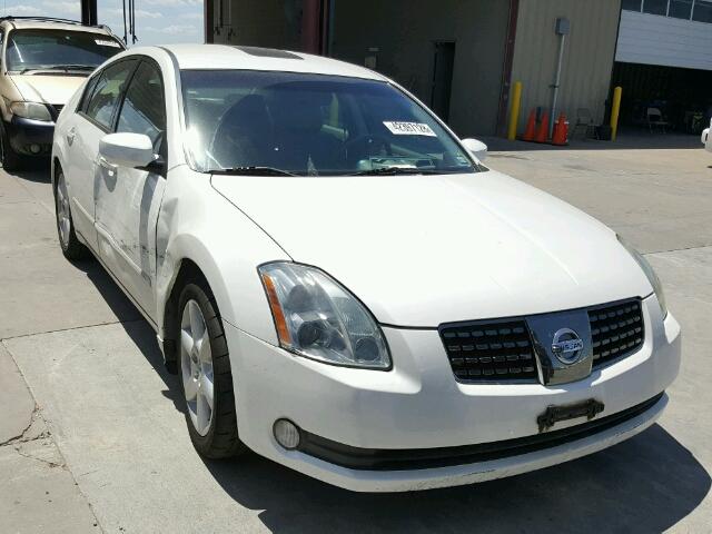 1N4BA41E94C830042 - 2004 NISSAN MAXIMA SE WHITE photo 1