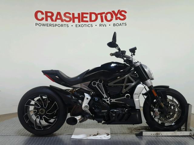 ZDM13BKW0GB002262 - 2016 DUCATI XDIAVEL BLACK photo 1