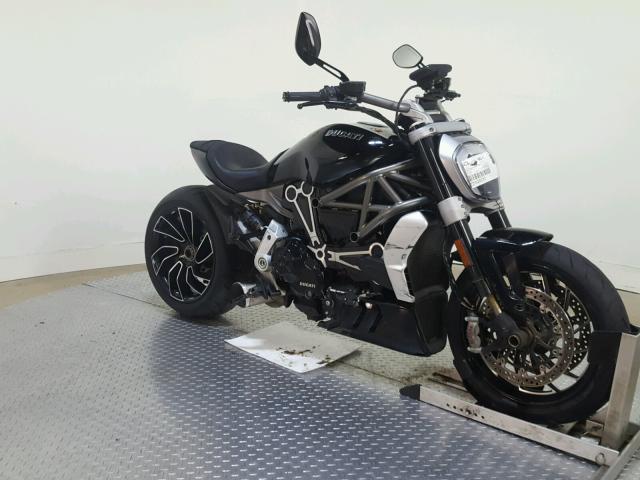 ZDM13BKW0GB002262 - 2016 DUCATI XDIAVEL BLACK photo 2