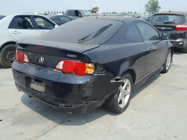 JH4DC53022C002902 - 2002 ACURA RSX TYPE-S BLACK photo 4