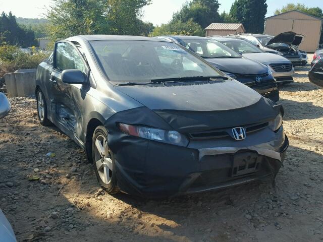 2HGFG12637H010543 - 2007 HONDA CIVIC LX GRAY photo 1