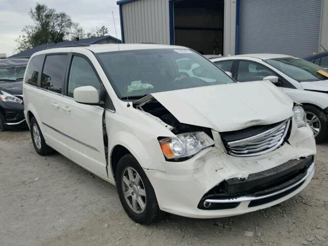 2C4RC1BG3CR353289 - 2012 CHRYSLER TOWN & COU WHITE photo 1