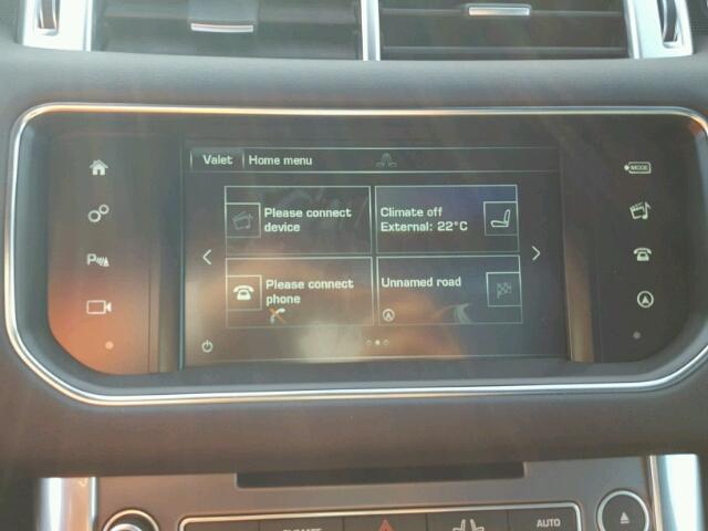 SALWG2PF4GA658218 - 2016 LAND ROVER RANGE ROVE WHITE photo 9