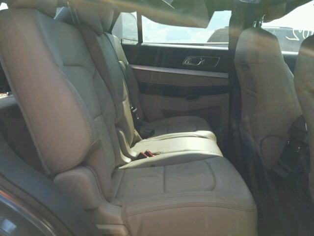 1FM5K7D81HGD24713 - 2017 FORD EXPLORER X GRAY photo 6