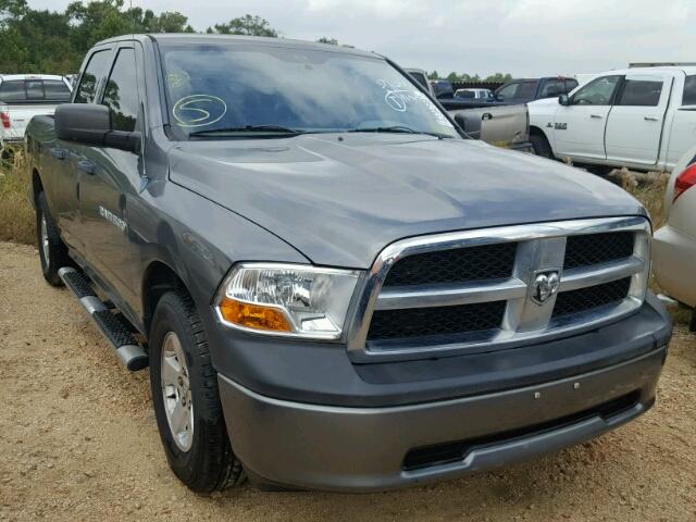 1D7RB1GK3BS614987 - 2011 DODGE RAM 1500 GRAY photo 1