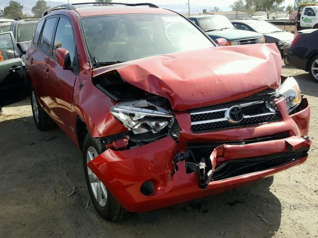 JTMBD31V386079049 - 2008 TOYOTA RAV4 RED photo 1