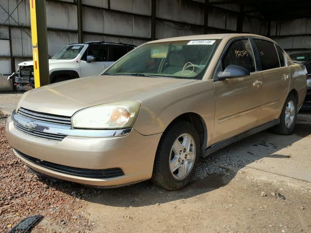 1G1ZT54855F135435 - 2005 CHEVROLET MALIBU LS 棕色 照片 2