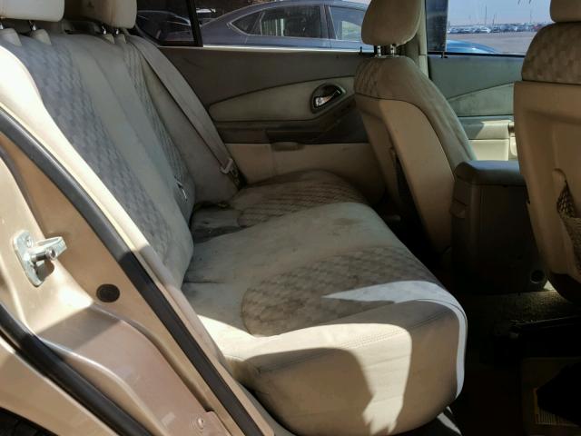 1G1ZT54855F135435 - 2005 CHEVROLET MALIBU LS 棕色 照片 6