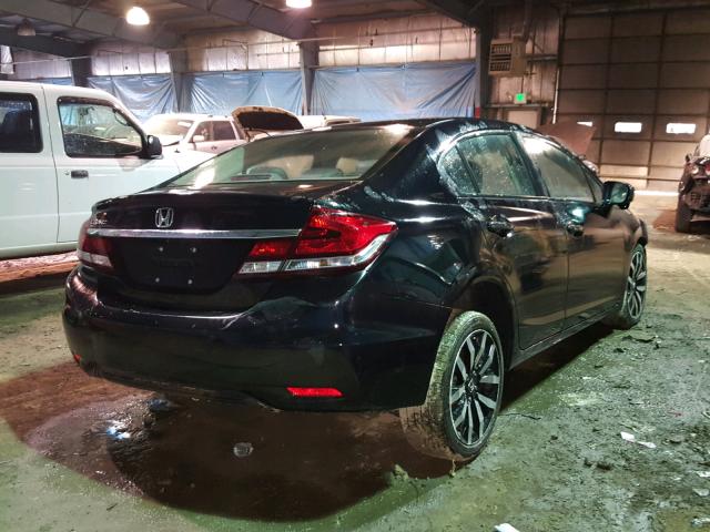 19XFB2F94FE044539 - 2015 HONDA CIVIC EXL 黑色 照片 4