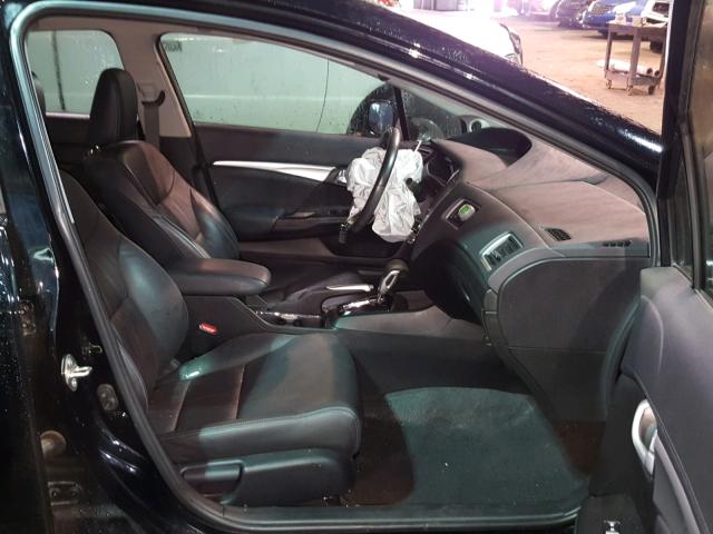 19XFB2F94FE044539 - 2015 HONDA CIVIC EXL 黑色 照片 5