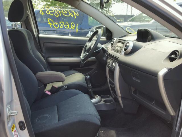 JTKKT604X65008875 - 2006 TOYOTA SCION XA SILVER photo 5