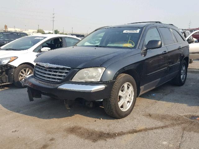 2A8GF68486R693222 - 2006 CHRYSLER PACIFICA T BLACK photo 2