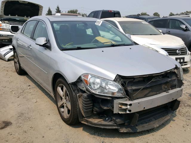 1G1ZC5E00CF321843 - 2012 CHEVROLET MALIBU 1LT SILVER photo 1