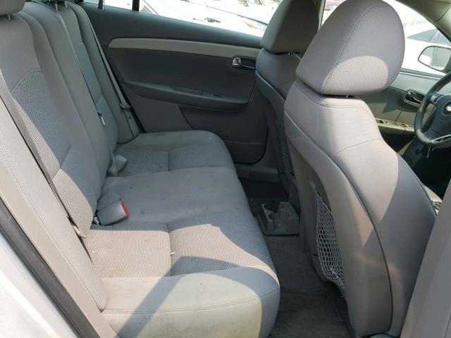 1G1ZC5E00CF321843 - 2012 CHEVROLET MALIBU 1LT SILVER photo 6