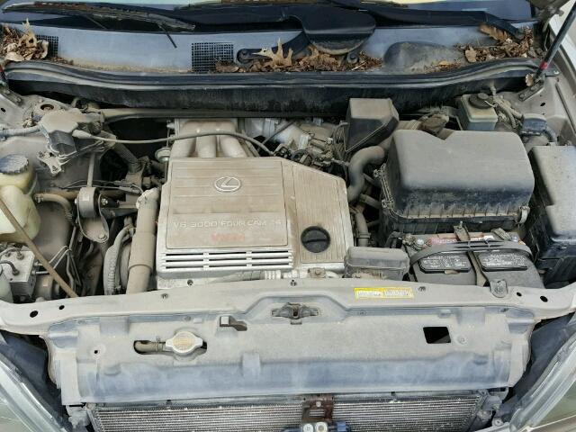 JT6GF10U9X0012476 - 1999 LEXUS RX GOLD photo 7