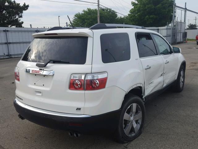 1GKLRMED7AJ129472 - 2010 GMC ACADIA SLT 白色 照片 4