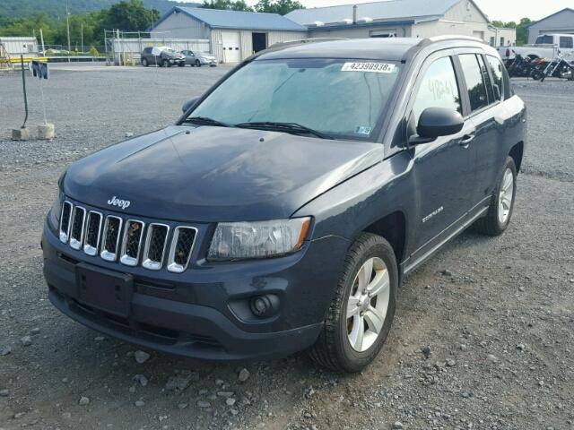 1C4NJDBB0ED591858 - 2014 JEEP COMPASS SP CHARCOAL photo 2