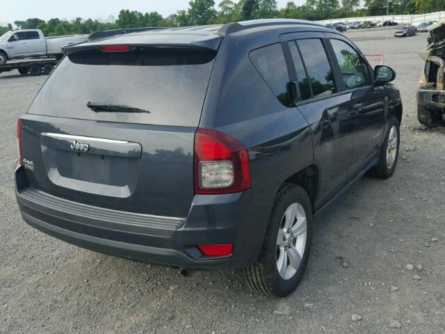 1C4NJDBB0ED591858 - 2014 JEEP COMPASS SP CHARCOAL photo 4