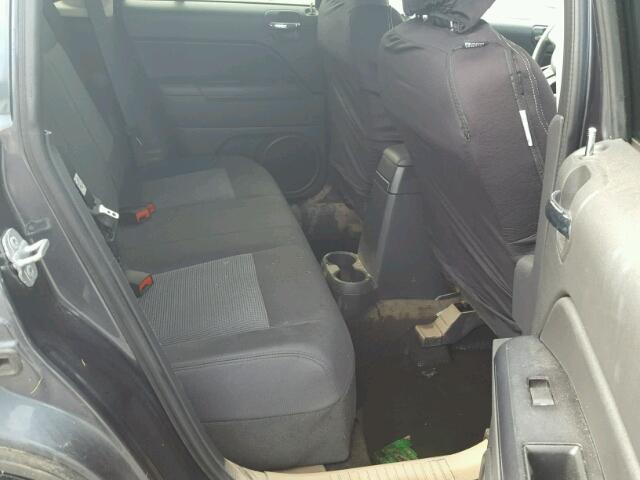 1C4NJDBB0ED591858 - 2014 JEEP COMPASS SP CHARCOAL photo 6