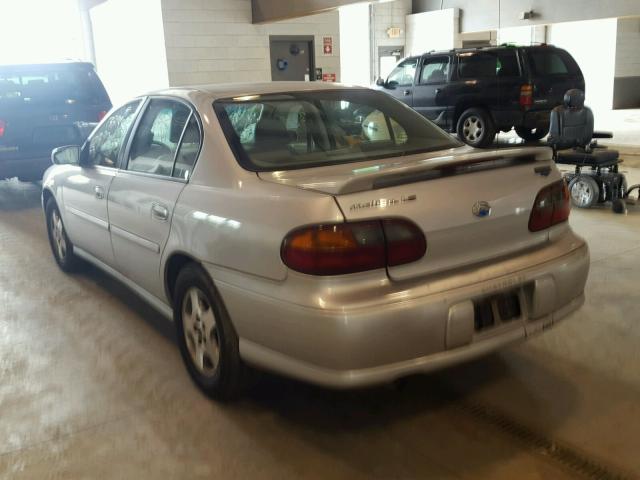 1G1NE52JX3M641897 - 2003 CHEVROLET MALIBU LS Gümüş foto 3