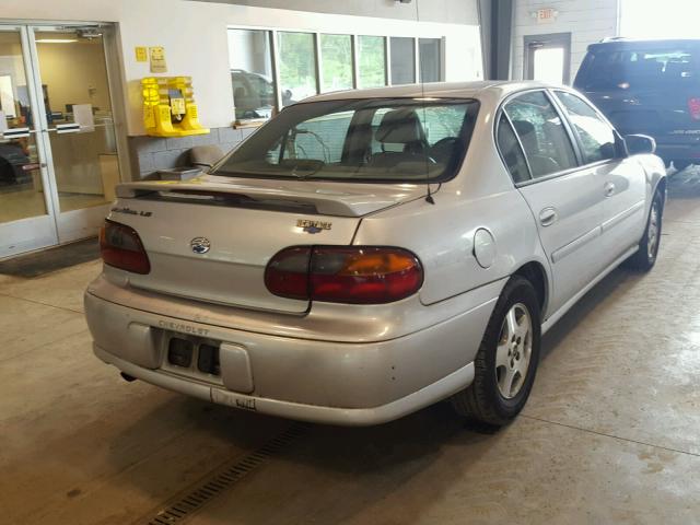 1G1NE52JX3M641897 - 2003 CHEVROLET MALIBU LS Gümüş foto 4