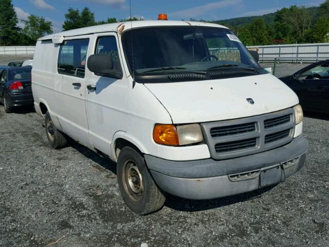 2B7KB31Y1YK168586 - 2000 DODGE RAM VAN B3 WHITE photo 1