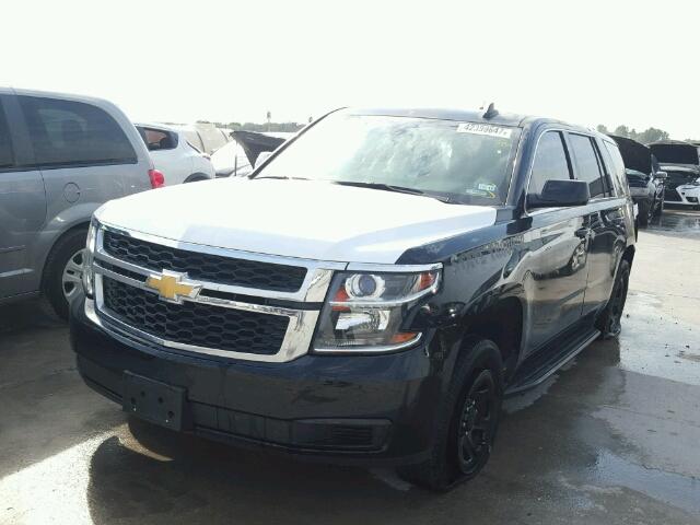 1GNLCDEC7GR416381 - 2016 CHEVROLET TAHOE POLI BLACK photo 2