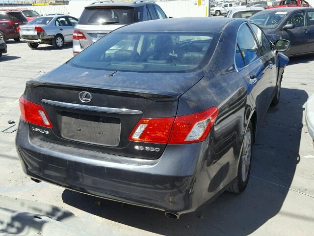 JTHBJ46G072051576 - 2007 LEXUS ES 350 GRAY photo 4