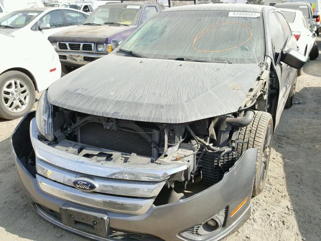 3FAHP0HA5CR329878 - 2012 FORD FUSION CHARCOAL photo 2