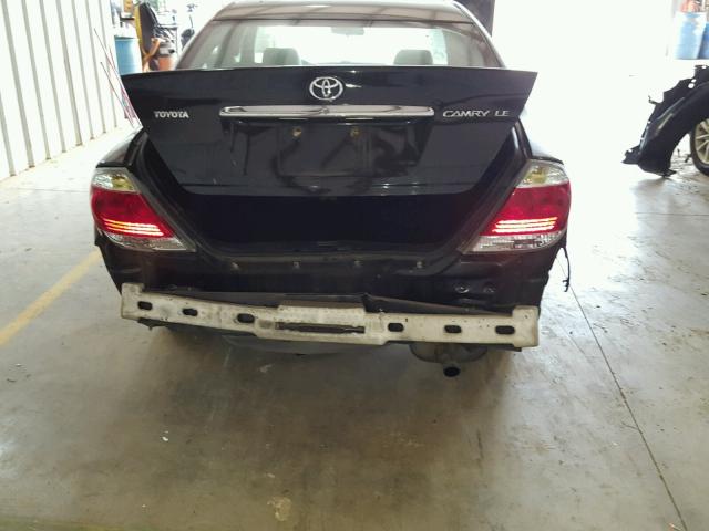 4T1BE32K06U672308 - 2006 TOYOTA CAMRY BLACK photo 9