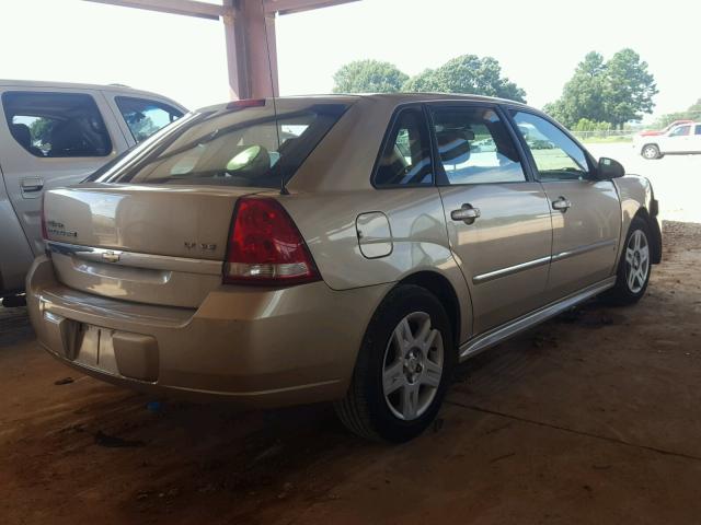 1G1ZT61846F240401 - 2006 CHEVROLET MALIBU MAX ოქროსფერი ფოტო 4