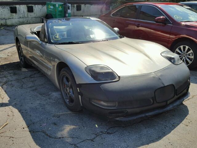 1G1YY32G1Y5133025 - 2000 CHEVROLET CORVETTE GRAY photo 1