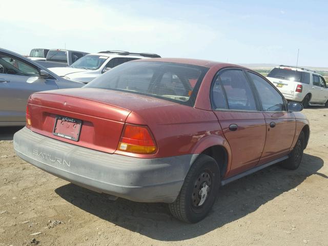 1G8ZF5288VZ176927 - 1997 SATURN SL MAROON photo 4