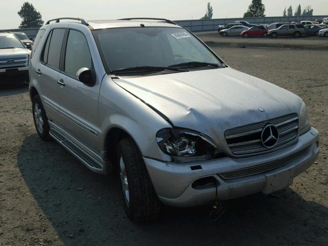 4JGAB75E53A427597 - 2003 MERCEDES-BENZ ML 500 SILVER photo 1