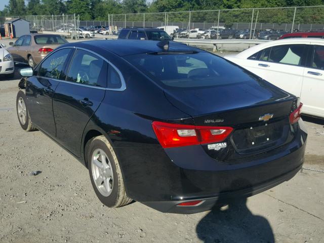 1G1ZB5ST3JF205440 - 2018 CHEVROLET MALIBU LS 黑色 照片 3