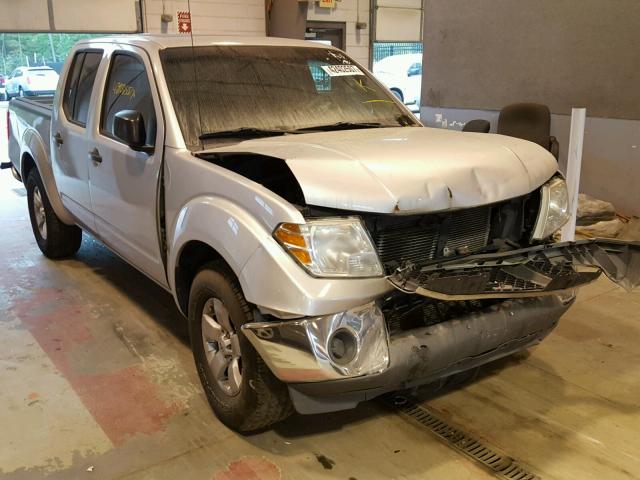 1N6AD0ER5AC443788 - 2010 NISSAN FRONTIER SILVER photo 1