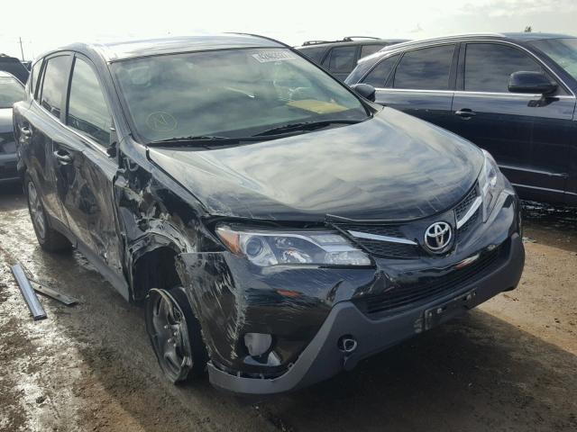 2T3BFREV5FW278722 - 2015 TOYOTA RAV4 BLACK photo 1