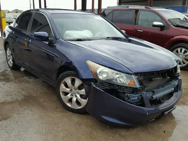 1HGCP26738A003202 - 2008 HONDA ACCORD BLUE photo 1