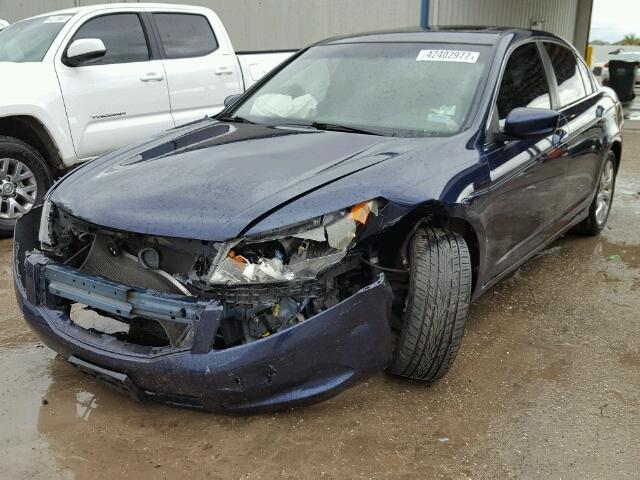 1HGCP26738A003202 - 2008 HONDA ACCORD BLUE photo 2