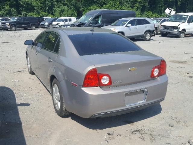 1G1ZG57B38F238045 - 2008 CHEVROLET MALIBU LS თაფლისფერი ფოტო 3