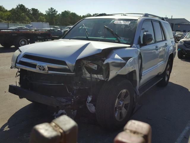 JTEBT14R850057029 - 2005 TOYOTA 4RUNNER SR SILVER photo 2