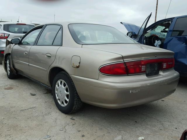 2G4WS52J631208007 - 2003 BUICK CENTURY CU TAN photo 3