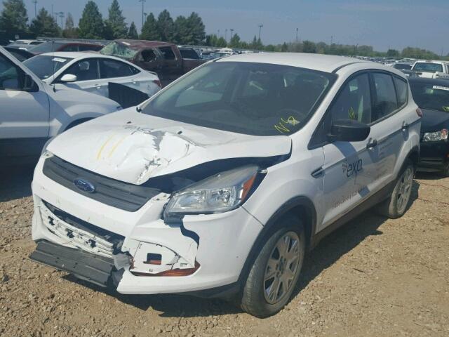 1FMCU0F7XDUC80638 - 2013 FORD ESCAPE WHITE photo 2