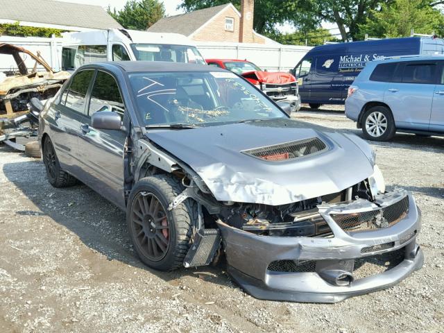 JA3AH86C76U064775 - 2006 MITSUBISHI LANCER EVO GRAY photo 1