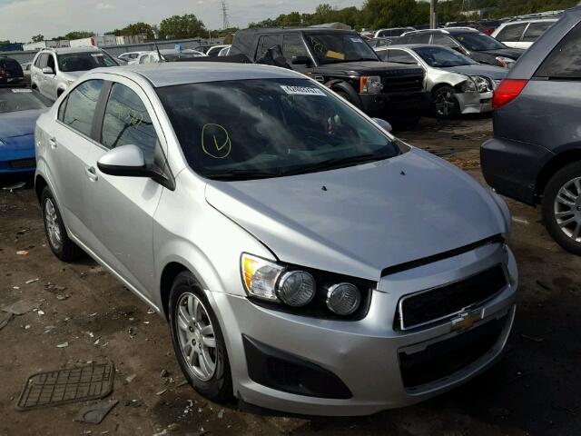 1G1JC5SH2C4163623 - 2012 CHEVROLET SONIC LT SILVER photo 1