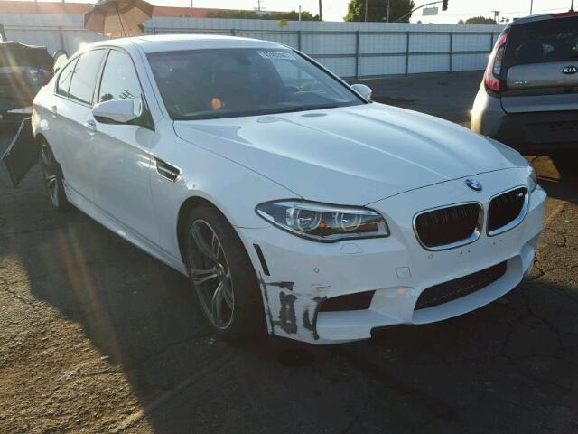 WBSFV9C53ED097825 - 2014 BMW M5 WHITE photo 1