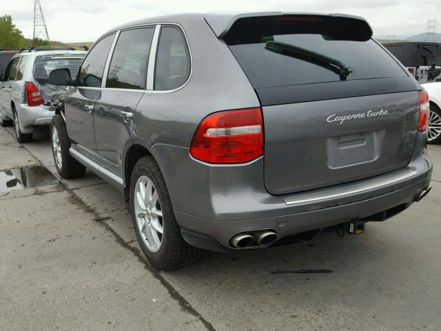 WP1AC29P38LA82287 - 2008 PORSCHE CAYENNE TU GRAY photo 3