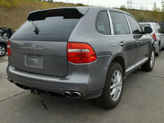 WP1AC29P38LA82287 - 2008 PORSCHE CAYENNE TU GRAY photo 4