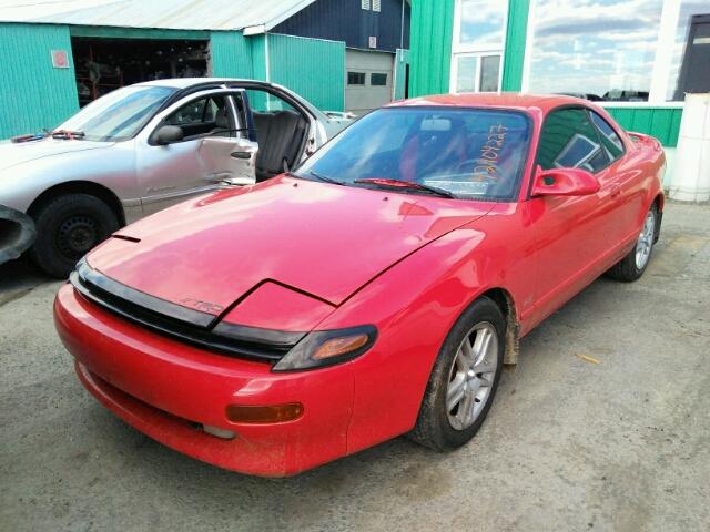 JT2ST87C2M0091608 - 1991 TOYOTA CELICA GT RED photo 2